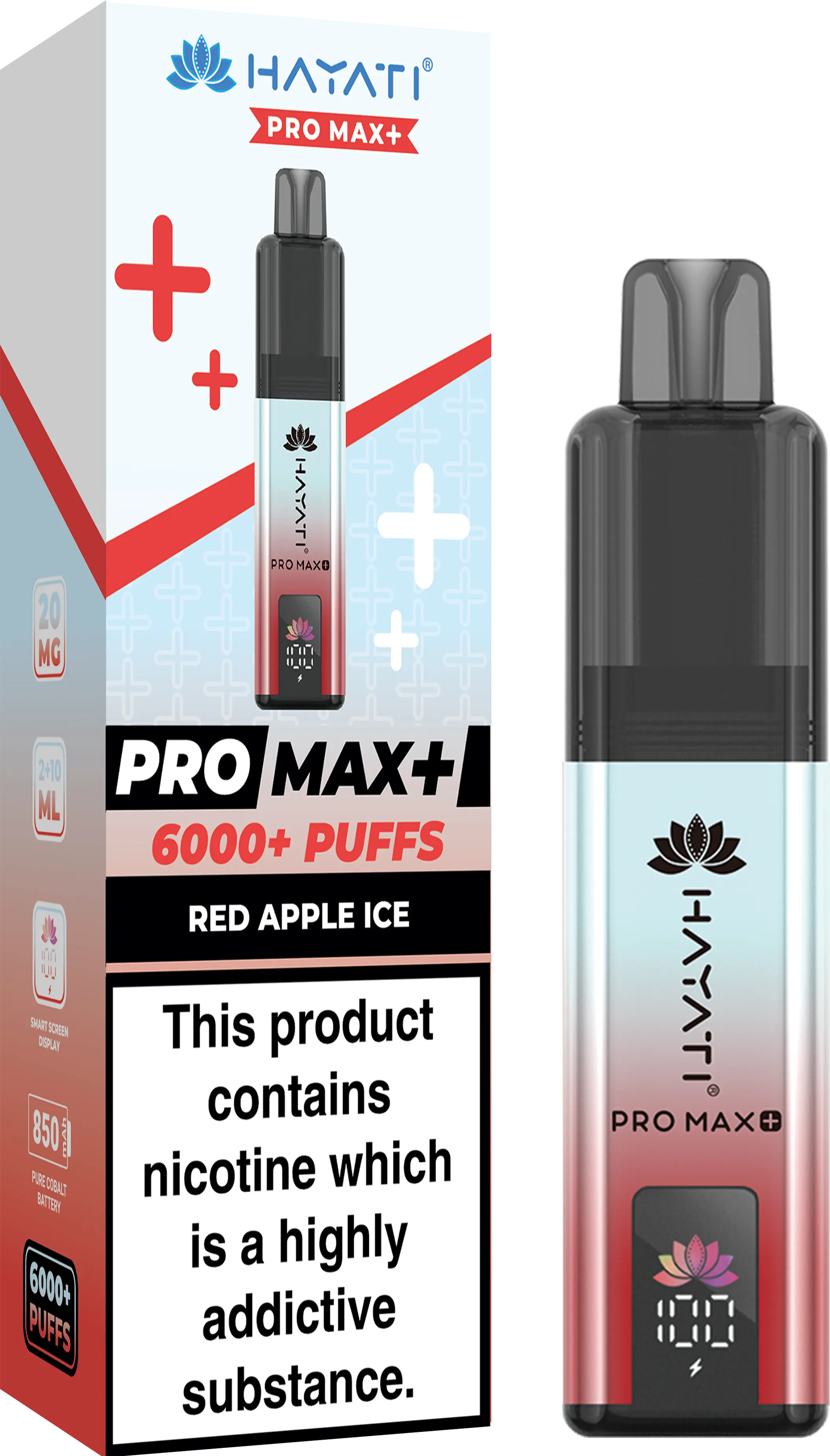 Hayati Pro Max 6000 Puffs Disposable Vape Pack of 10 - Vape wholesale supplies